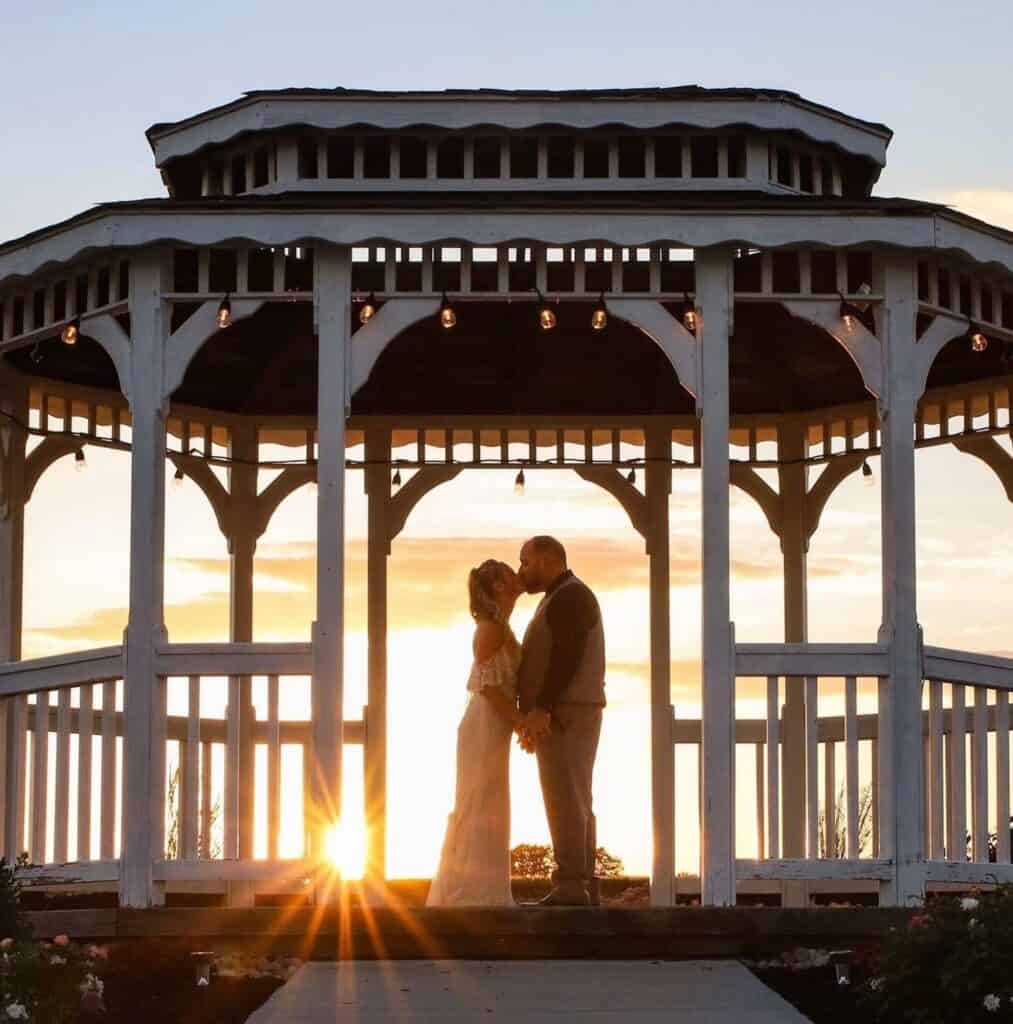 Gazebo-Sunset